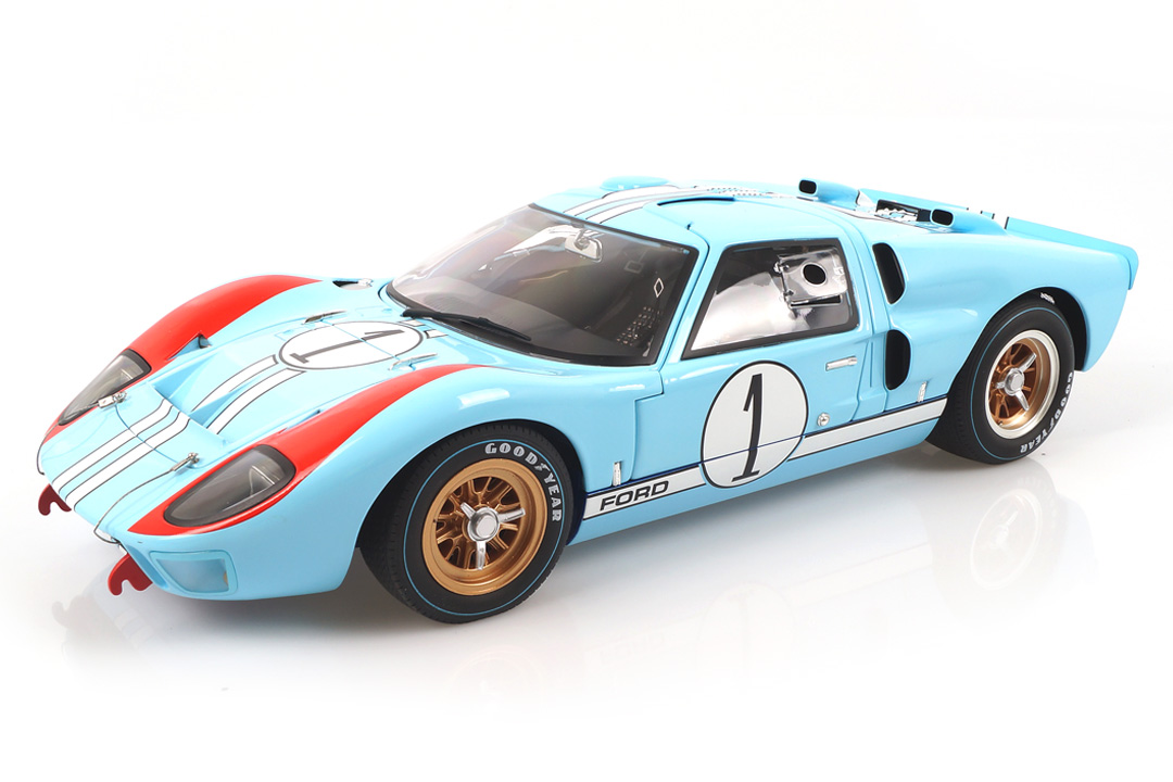 Ford GT40 MKI 2nd 24h Le Mans 1966 Miles/Hulme ACME 1:12 M1201003 Ford GT40 MKI 2nd 24h Le Mans 1966 Miles/Hulme ACME 1:12 M1201003
