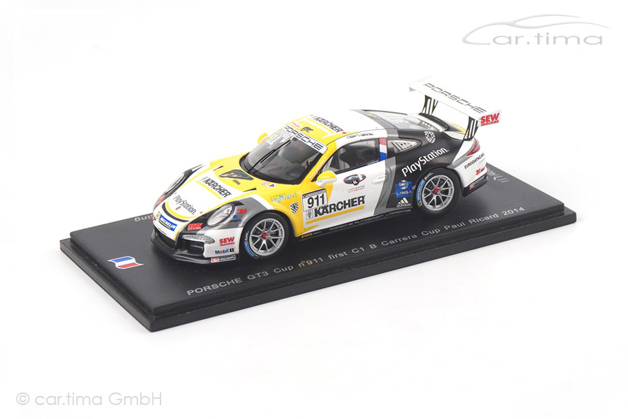 Porsche 911 (991) GT3 Cup Paul Ricard 2014 Lapierre Spark 1:43 SF083