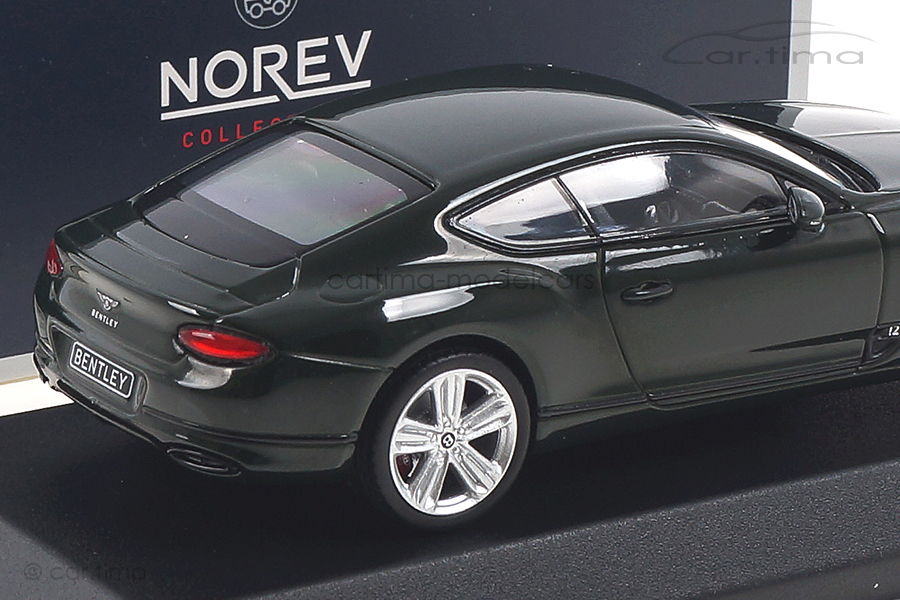 Bentley Continental GT 2018 British Racing Green Norev 1:43 270322 Bentley Continental GT 2018 British Racing Green Norev 1:43 270322