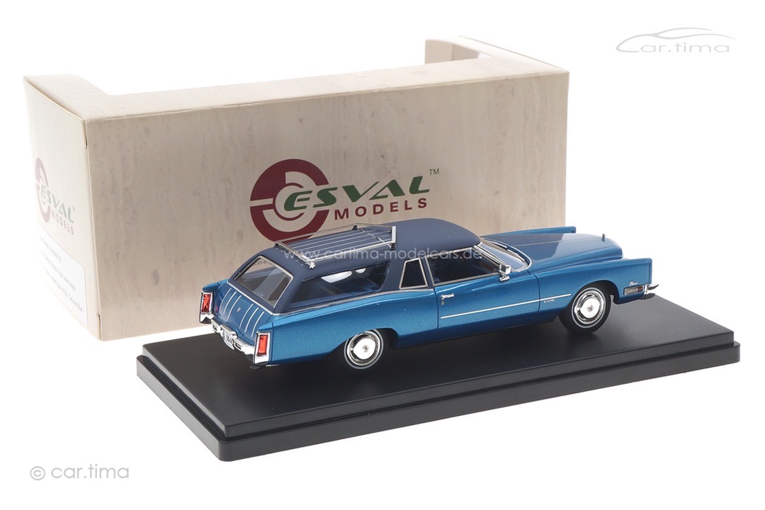 Cadillac Eldorado 2-door station wagon 1972 dunkelblau/blau Esval 1:43 EMUS43013B