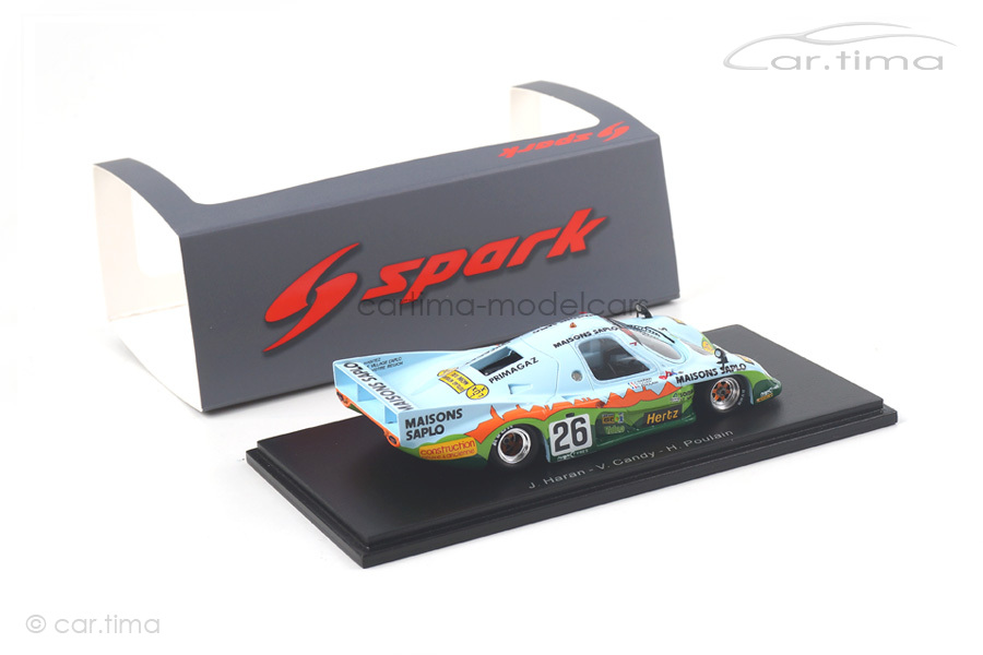 Rondeau M 379 C 24h Le Mans 1982 Candy/Haran/Poulain Spark 1:43 S2270 Rondeau M 379 C 24h Le Mans 1982 Candy/Haran/Poulain Spark 1:43 S2270