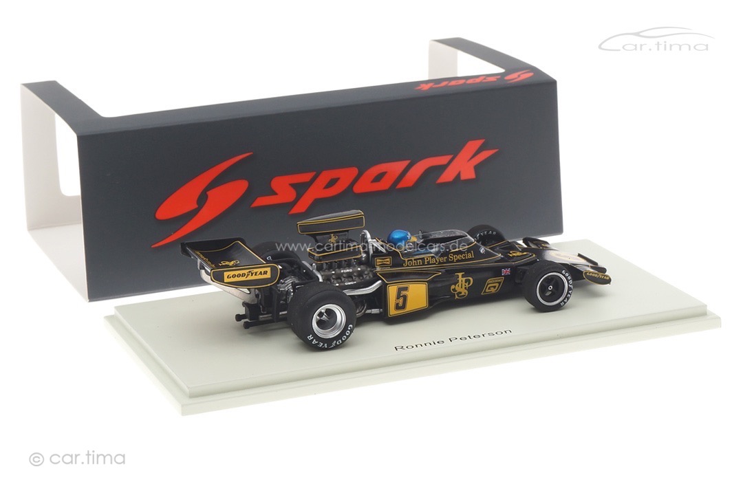Lotus 72E GP USA 1975 Ronnie Peterson Spark 1:43 S7298 Lotus 72E GP USA 1975 Ronnie Peterson Spark 1:43 S7298