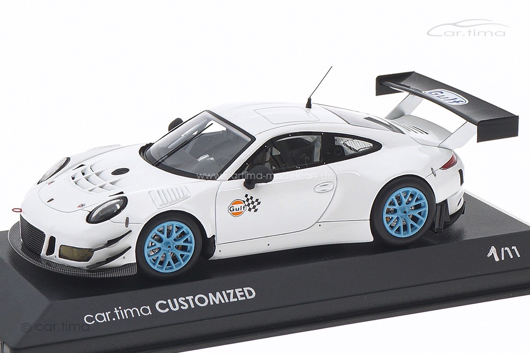 Porsche 911 (991) GT3 R GULF Minichamps car.tima CUSTOMIZED 1:43 CAC04321053