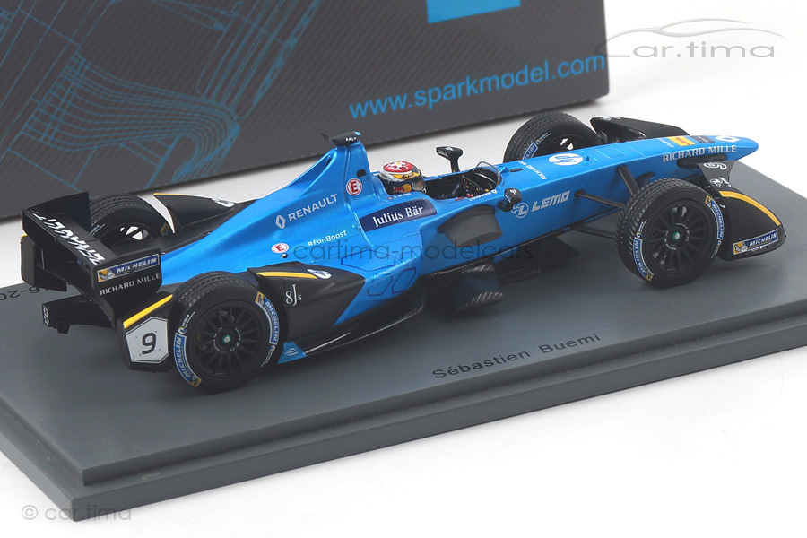 Renault e.dams Z.E. 16 Formula E Hong Kong 2016-2017 Sebastien Buemi Spark 1:43 S5920 Renault e.dams Z.E. 16 Formula E Hong Kong 2016-2017 Sebastien Buemi Spark 1:43 S5920