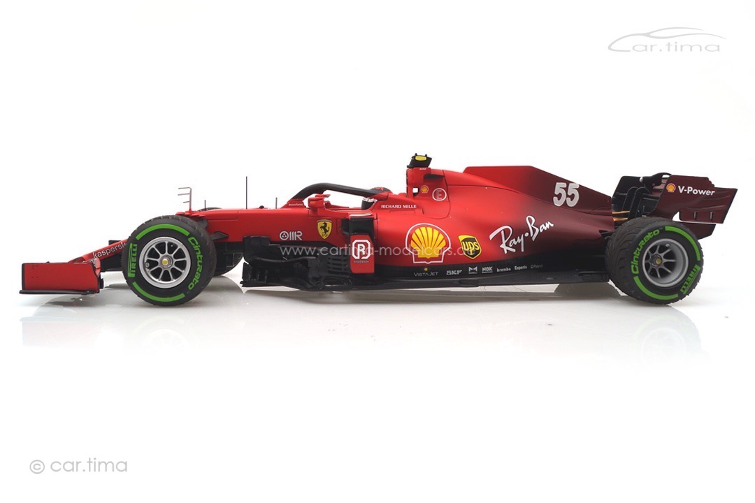 Ferrari SF21 GP Emilia-Romagna 2021 Carlos Sainz BBR 1:18 BBR211855 Ferrari SF21 GP Emilia-Romagna 2021 Carlos Sainz BBR 1:18 BBR211855