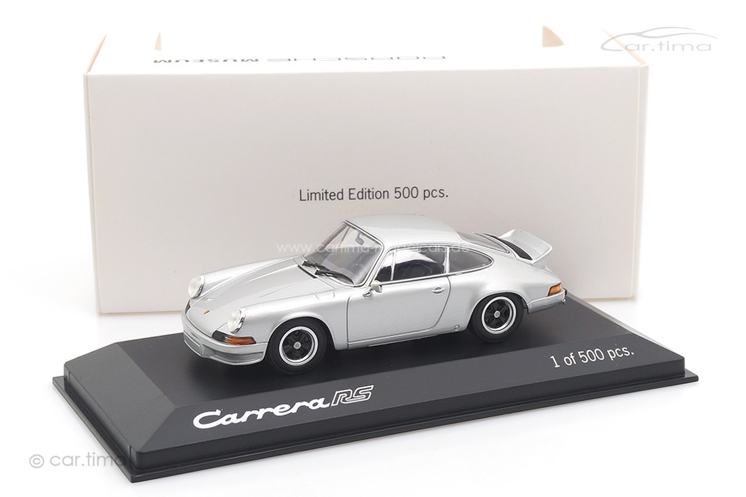Porsche 911 Carrera RS 2,7 Silber Minichamps 1:43 MAP02004212