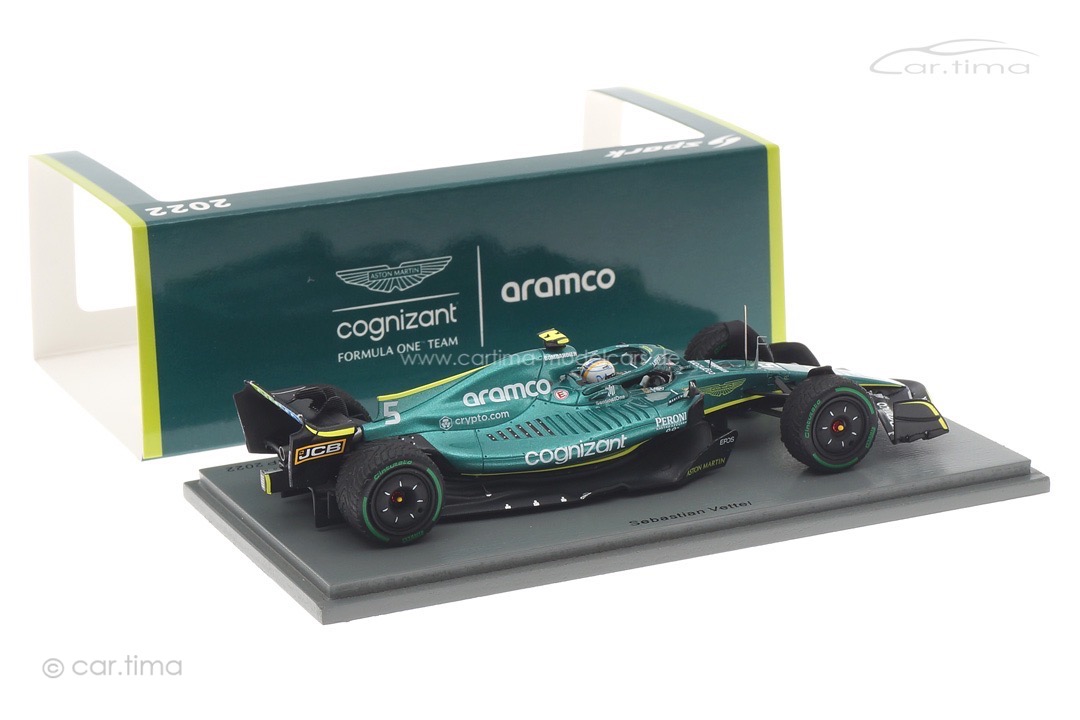 Aston Martin AMR22 GP 2022 Sebastian Vettel Spark 1:43 S8530 Aston Martin AMR22 GP 2022 Sebastian Vettel Spark 1:43 S8530