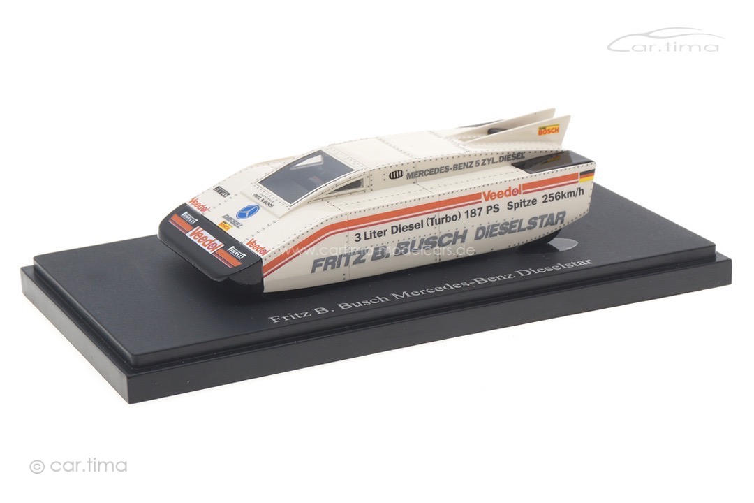 Mercedes-Benz Fritz B. Busch Dieselstar autocult 1:43 07021 Mercedes-Benz Fritz B. Busch Dieselstar autocult 1:43 07021