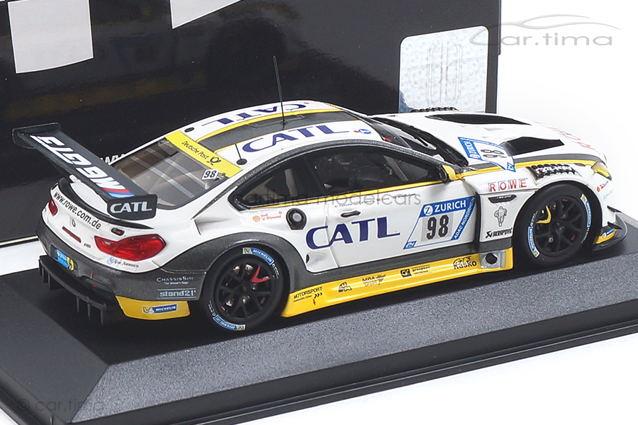 BMW M6 GT3 24h Nürburgring 2017 Rowe Racing Westbrook Minichamps 1:43 437172698 BMW M6 GT3 24h Nürburgring 2017 Rowe Racing Westbrook Minichamps 1:43 437172698