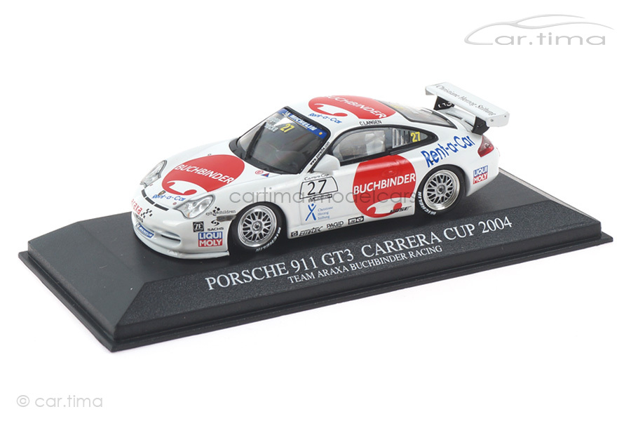 Porsche 911 GT3 Cup Carrera Cup 2004 Araxa Buchbinder Racing Minichamps 1:43 400046227 Porsche 911 GT3 Cup Carrera Cup 2004 Araxa Buchbinder Racing Minichamps 1:43 400046227
