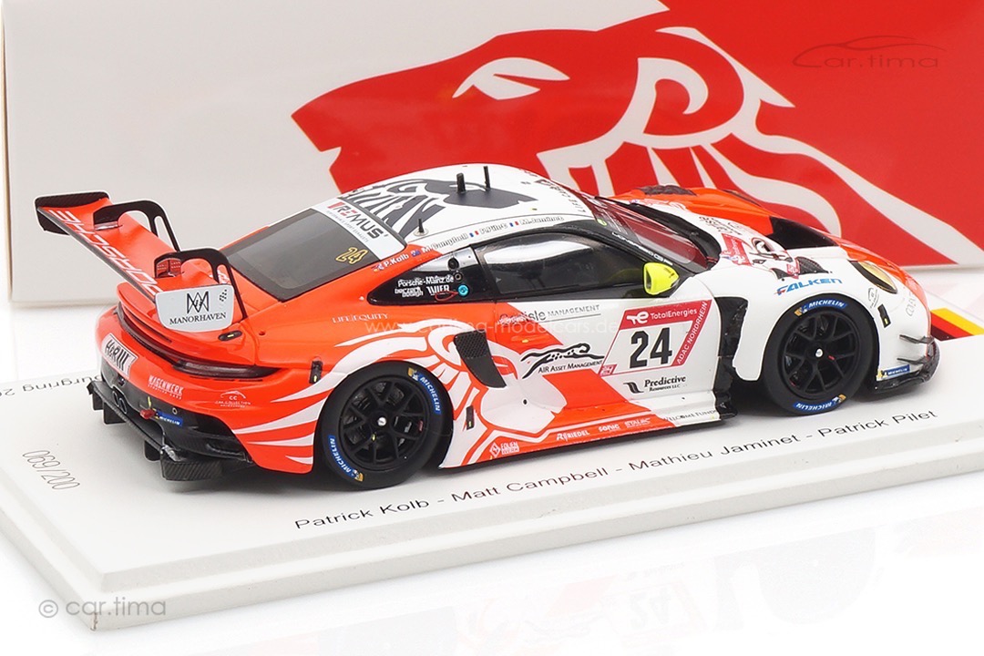 Porsche 911 GT3 R 24h Nürburgring 2023 Campbell/Kolb/Jaminet/Pilet Spark 1:43 FF025
