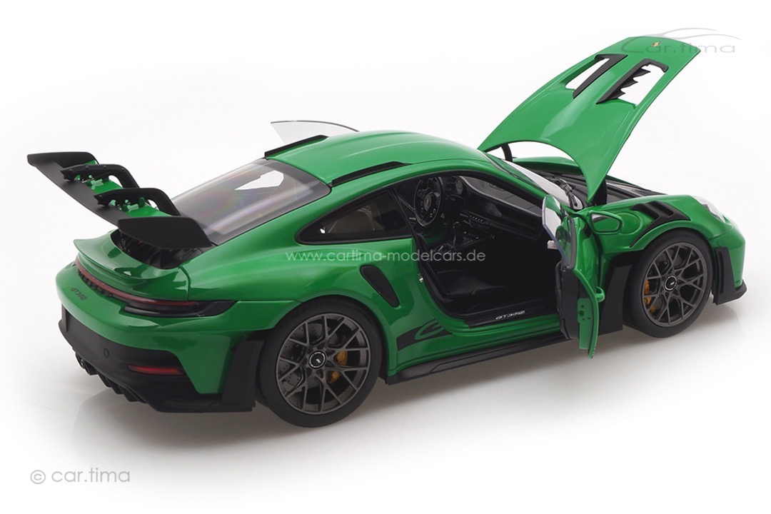 Porsche 911 (992) GT3 RS Pythongrün Norev 1:18 WAP0212820RGT3 Porsche 911 (992) GT3 RS Pythongrün Norev 1:18 WAP0212820RGT3