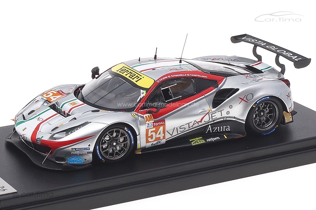 Ferrari 488 GTE Evo 24h Le Mans 2020 Castellacci/Fisichella/Flohr Looksmart 1:43 LSLM110 Ferrari 488 GTE Evo 24h Le Mans 2020 Castellacci/Fisichella/Flohr Looksmart 1:43 LSLM110