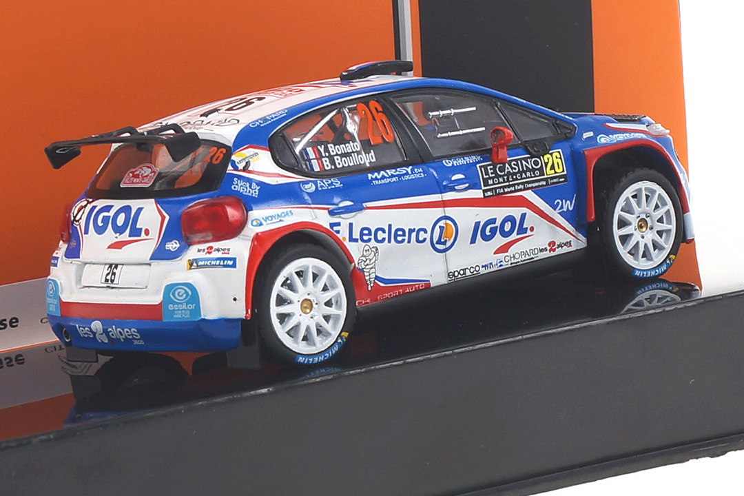 Citroen C3 R5 Rallye Monte Carlo 2020 Bonato/Boulloud IXO 1:43 RAM748 Citroen C3 R5 Rallye Monte Carlo 2020 Bonato/Boulloud IXO 1:43 RAM748