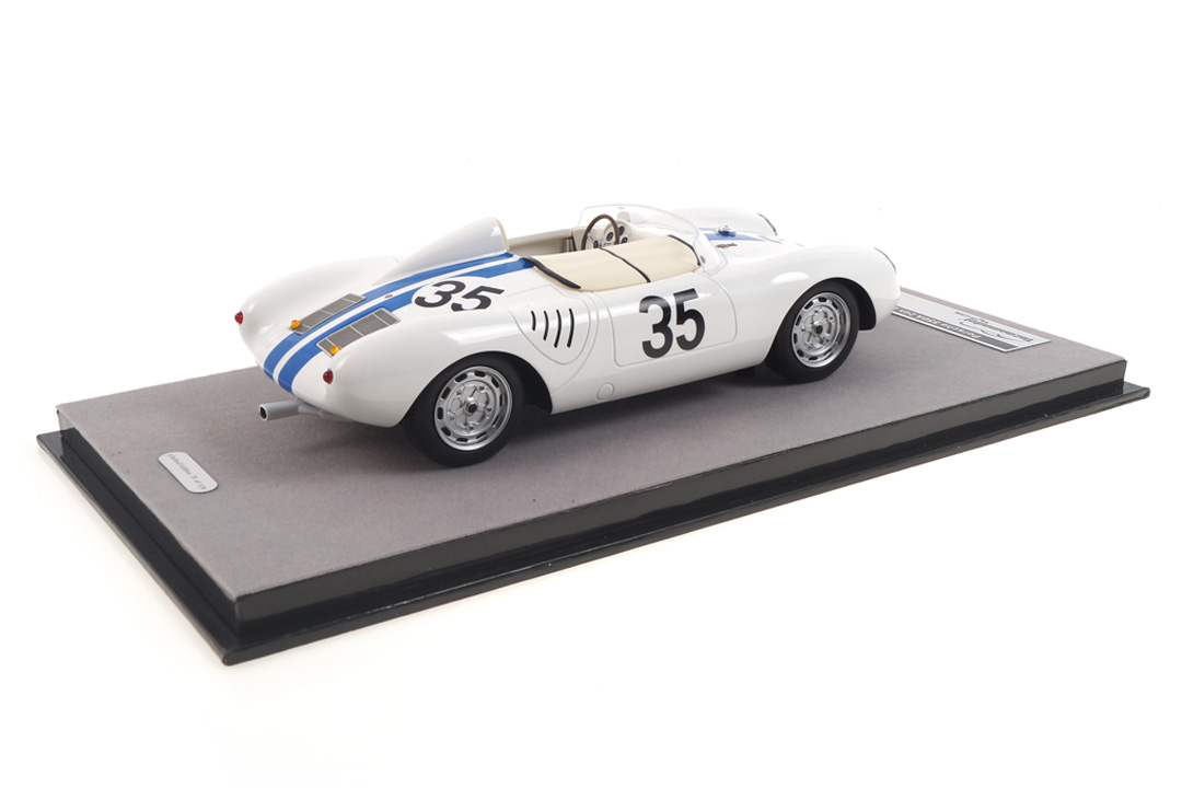 Porsche 550A RS 24h Le Mans 1957 Hugus/Godin de Beaufort Tecnomodel 1:18 TM18-141A