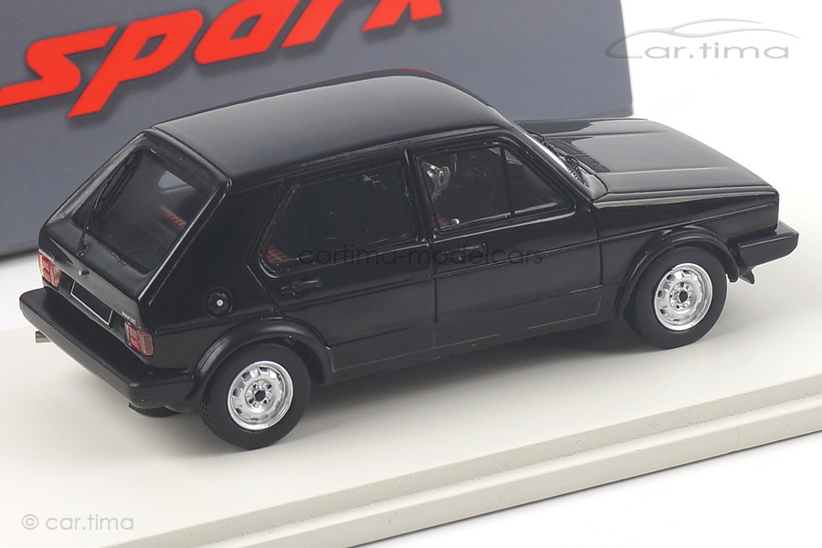 Volkswagen Golf I GTI 4-Türer 1976 schwarz Spark 1:43 S3209