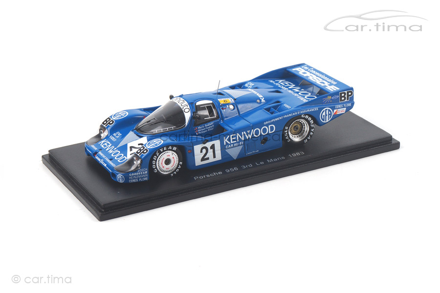Porsche 956 L 24h Le Mans 1983 Andretti/Andretti/Alliot Spark 1:43 S5505 Porsche 956 L 24h Le Mans 1983 Andretti/Andretti/Alliot Spark 1:43 S5505