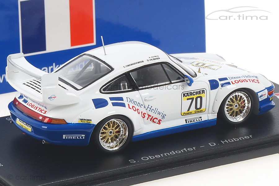 Porsche 911 (993) GT2 Winner 1000 km Paris 1995 Hübner/Oberndorfer Spark 1:43 SF130