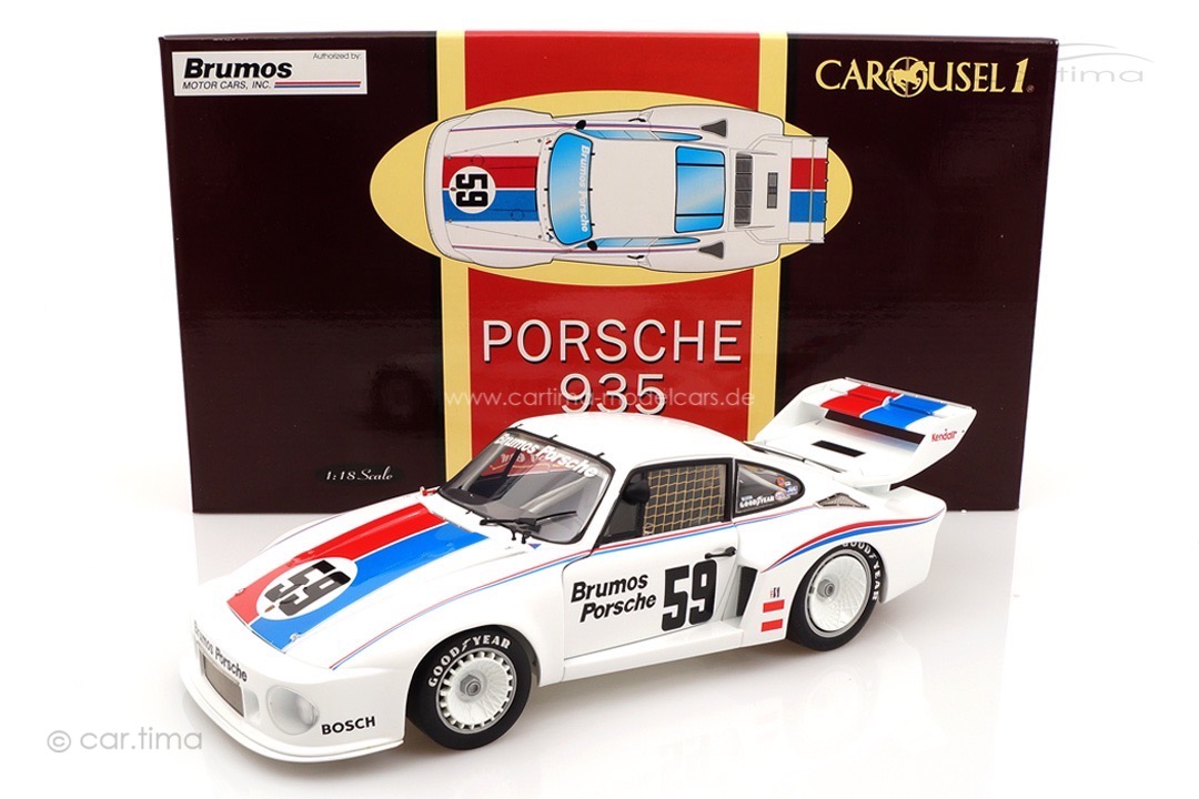 Porsche 935 IMSA GT Champion 1979 Brumos Racing Peter Gregg Carousel 1:18 5101