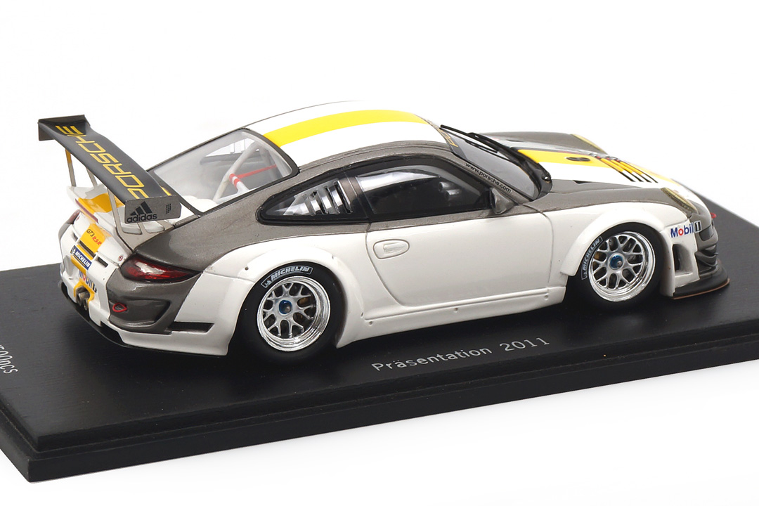 Porsche 911 (997 II) GT3 RSR Präsentation 2011 Spark 1:43 CAP04311005