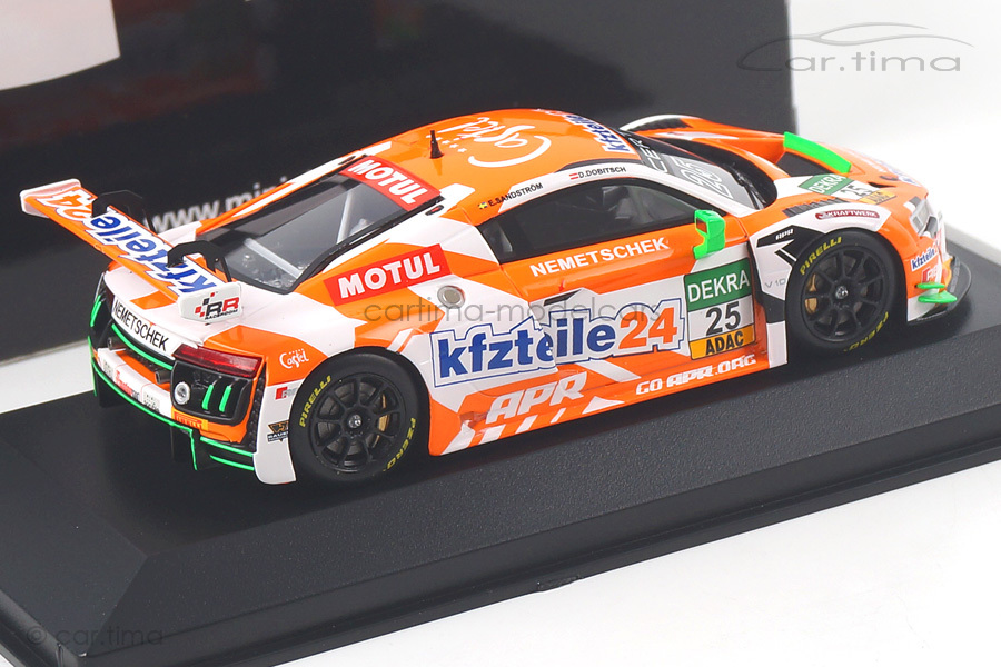 Audi R8 LMS GT Masters 2016 Dobitsch/Sandström Minichamps 1:43 437161125 Audi R8 LMS GT Masters 2016 Dobitsch/Sandström Minichamps 1:43 437161125