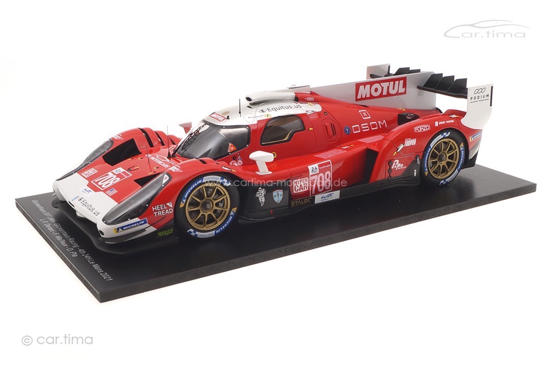 Glickenhaus 007 LMH 24h Le Mans 2021 Derani/Mailleux/Pla Spark 1:18 18S692 Glickenhaus 007 LMH 24h Le Mans 2021 Derani/Mailleux/Pla Spark 1:18 18S692