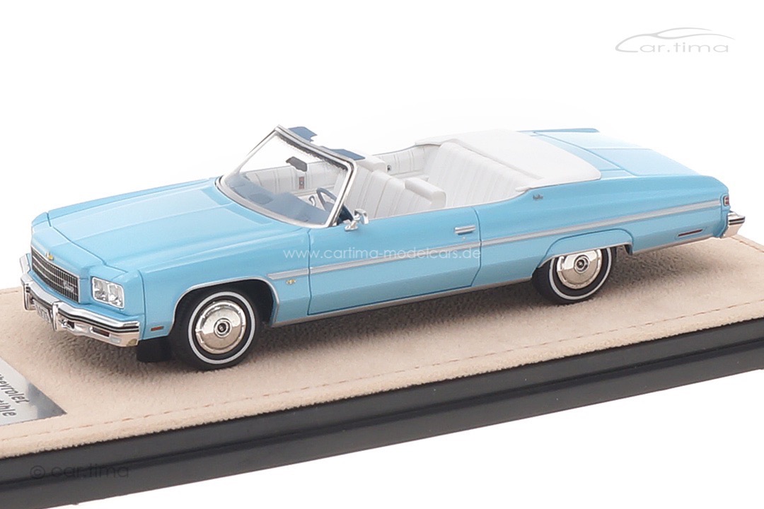Chevrolet Caprice Convertible open 1975 Medium Blue Stamp Models 1:43 STM751005 Chevrolet Caprice Convertible open 1975 Medium Blue Stamp Models 1:43 STM751005