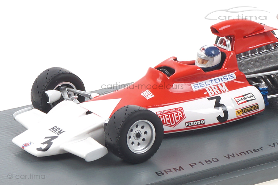 BRM P180 Winner Victory Race 1972 Jean-Pierre Beltoise Spark 1:43 S5283 BRM P180 Winner Victory Race 1972 Jean-Pierre Beltoise Spark 1:43 S5283