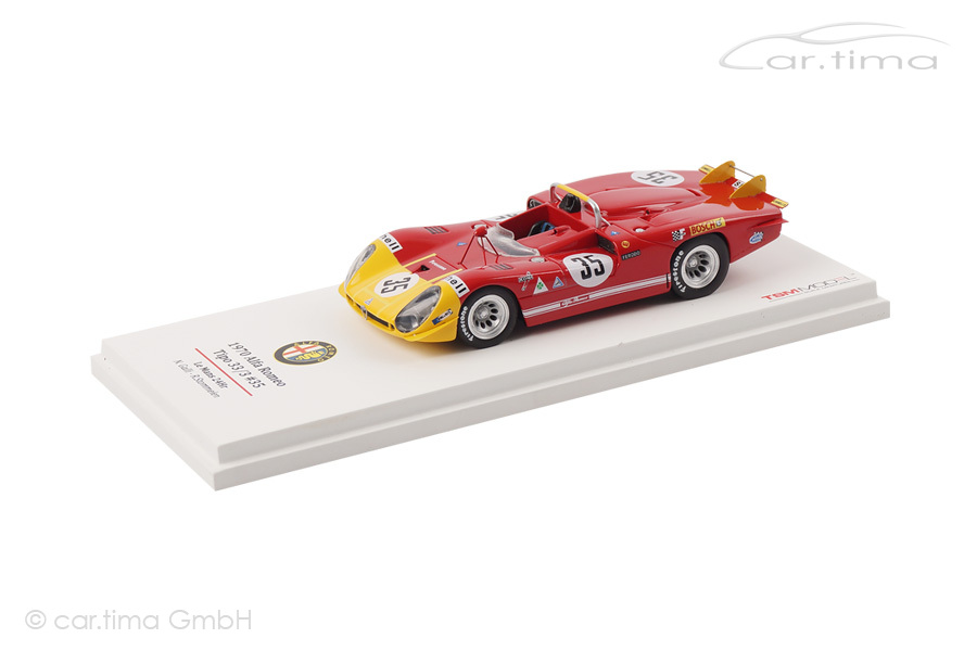 Alfa Romeo Tipo 33/3 24h Le Mans 1970 Galli/Stommelen TSM 1:43 TSM124310