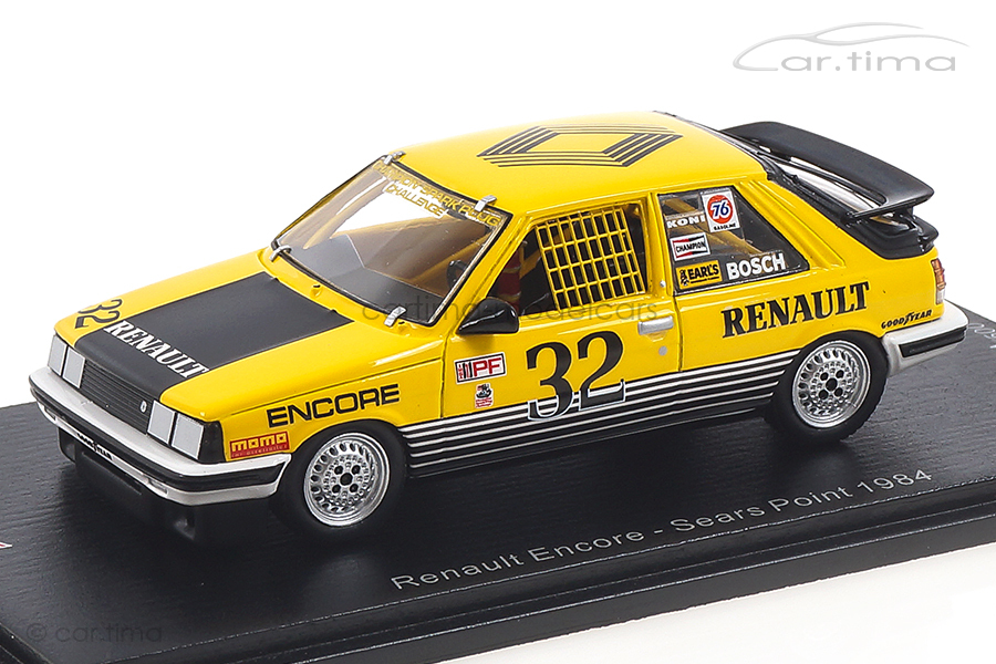 Renault Encore Sears Point 1984 Bobby Archer Spark 1:43 US061 Renault Encore Sears Point 1984 Bobby Archer Spark 1:43 US061