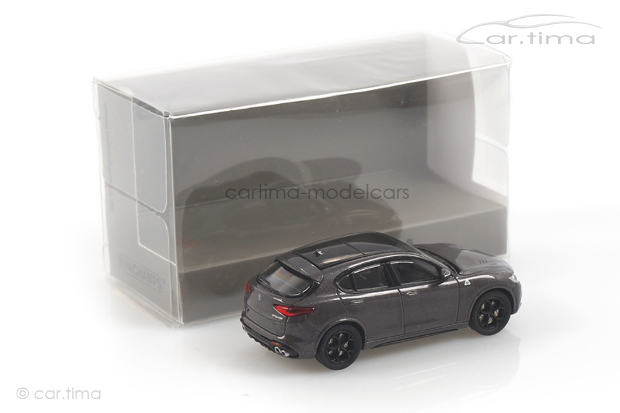 Alfa Romeo Stelvio Quadrifoglio grau Minichamps 1:87 870120201