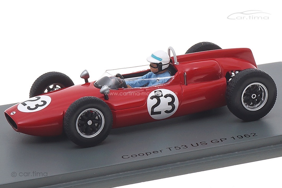 Cooper T53 GP USA 1962 Tim Mayer Spark 1:43 S8067