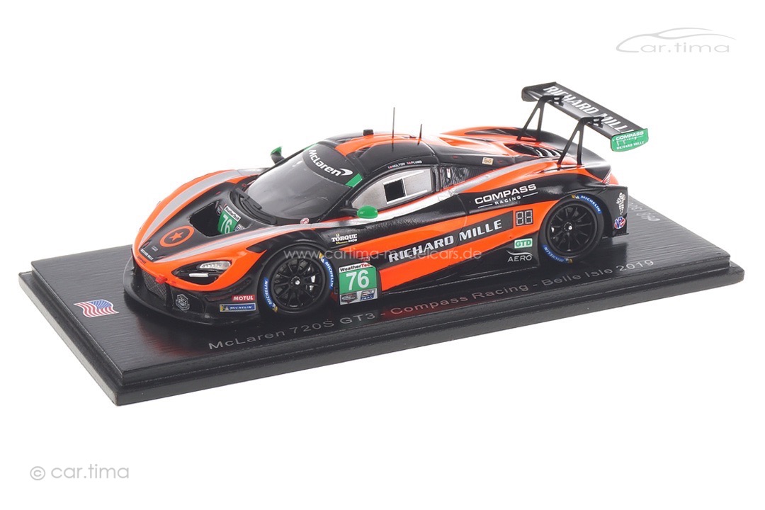 McLaren 720S GT3 Mid-Ohio 2019 Holton/Plumb Spark 1:43 US097 McLaren 720S GT3 Mid-Ohio 2019 Holton/Plumb Spark 1:43 US097