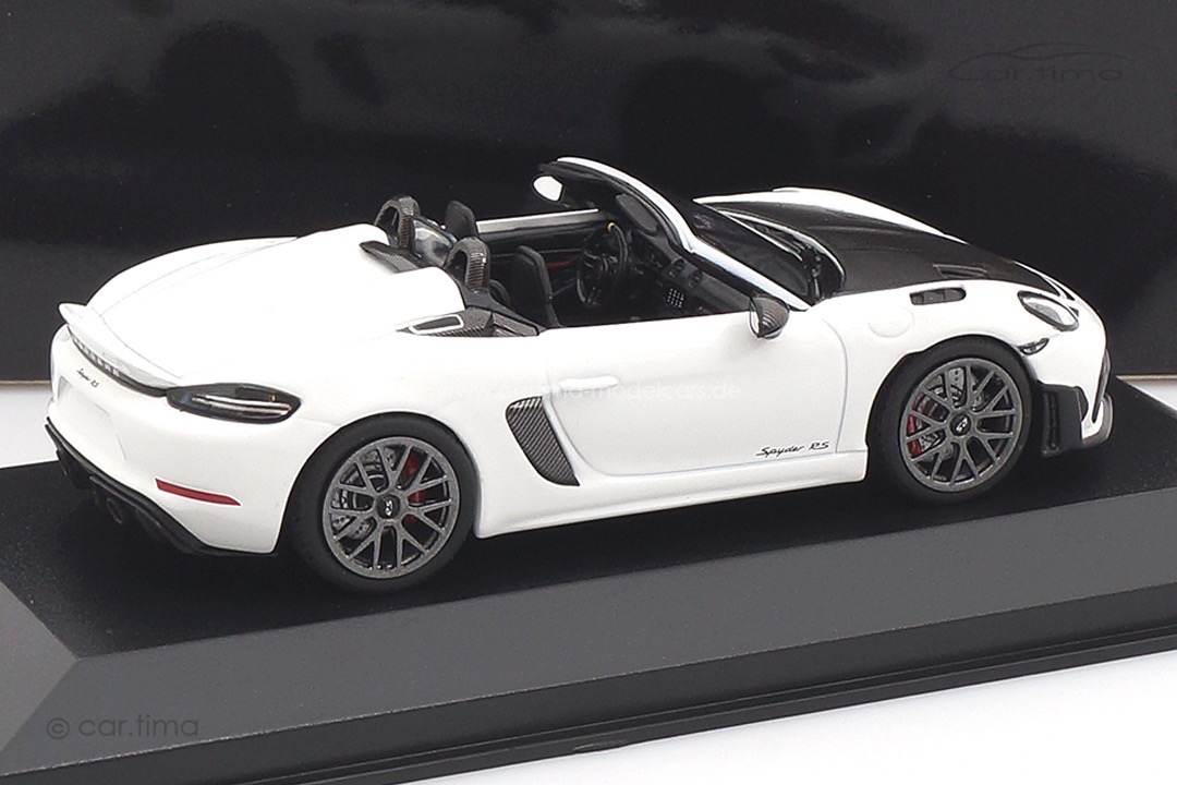 Porsche 718 Spyder RS Weissach Package Weiß Minichamps 1:43 410063131