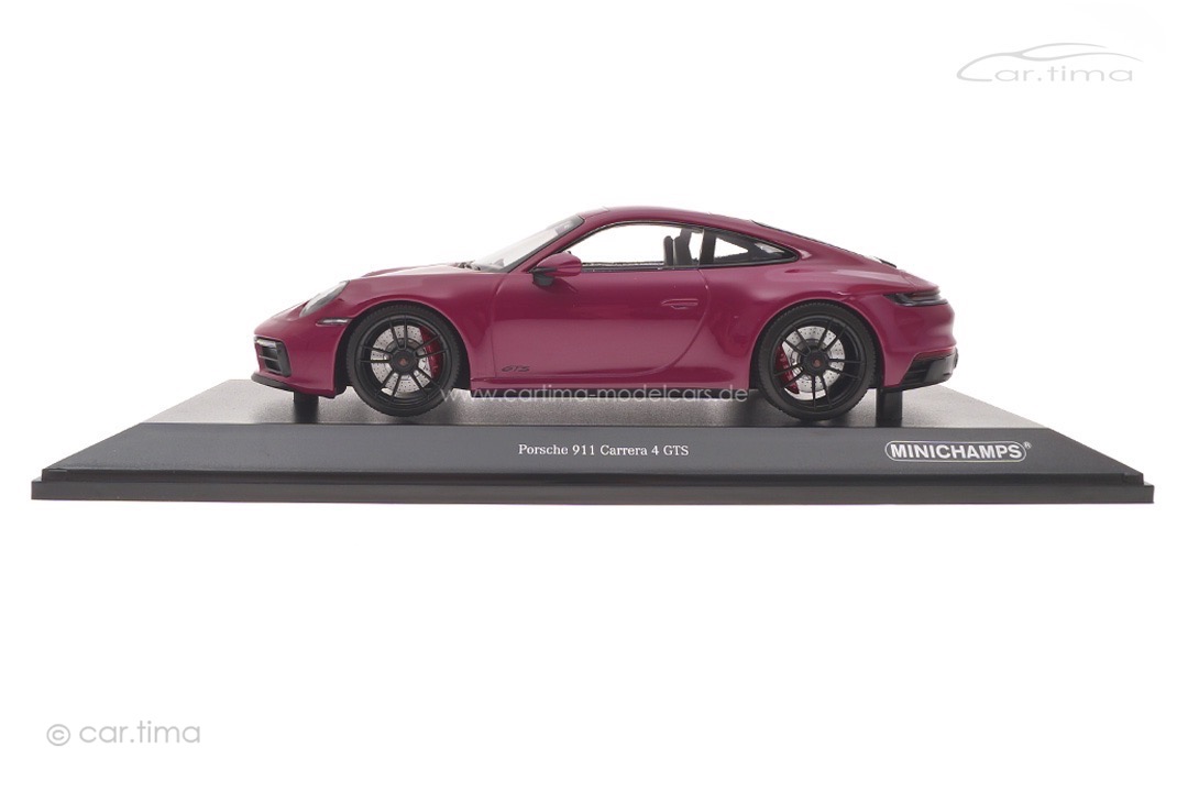 Porsche 911 (992) Carrera 4 GTS Sternrubin Minichamps 1:18 155063102 Porsche 911 (992) Carrera 4 GTS Sternrubin Minichamps 1:18 155063102
