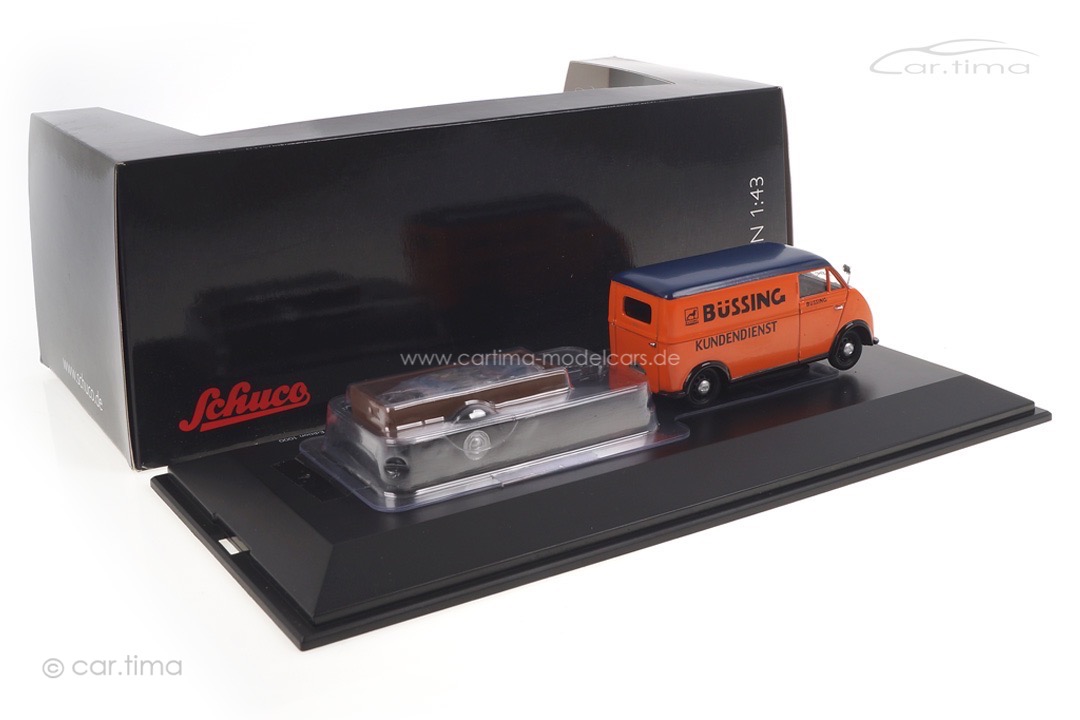 DKW Schnellaster Büssing Kundendienst Schuco 1:43 450238900 DKW Schnellaster Büssing Kundendienst Schuco 1:43 450238900