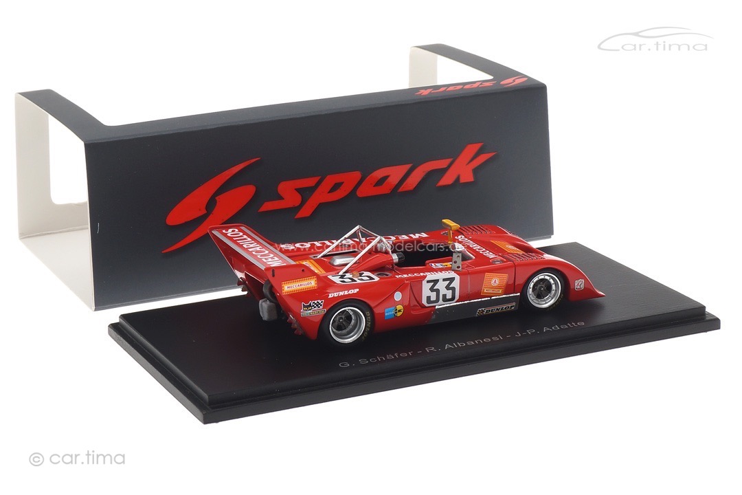Chevron B36 24h Le Mans 1976 Schäfer/Albanesi/Adatte Spark 1:43 S4715 Chevron B36 24h Le Mans 1976 Schäfer/Albanesi/Adatte Spark 1:43 S4715