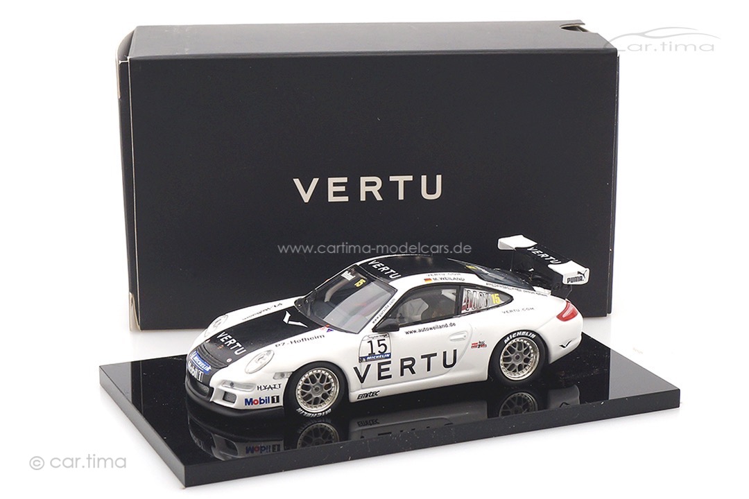 Porsche 911 (997) GT3 Cup Supercup Weiland Vertu Minichamps 1:43 Vertu