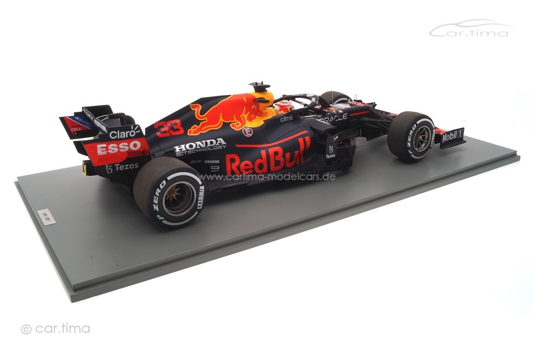Red Bull Racing RB16B Winner GP Niederlande 2021 Max Verstappen inkl. Vitrine Spark 1:12 12S029 Red Bull Racing RB16B Winner GP Niederlande 2021 Max Verstappen inkl. Vitrine Spark 1:12 12S029