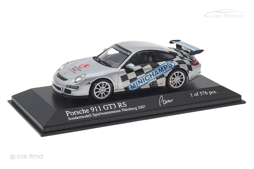 Porsche 911 GT3 RS Spielwarenmesse 2007 Minichamps 1:43 403108983