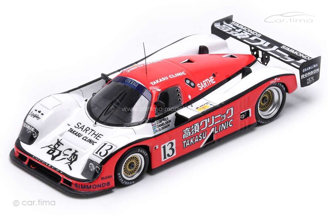 Cougar C26S 24h Le Mans 1991 Dumfries/Olofsson/Danielsson Spark 1:43 S3536