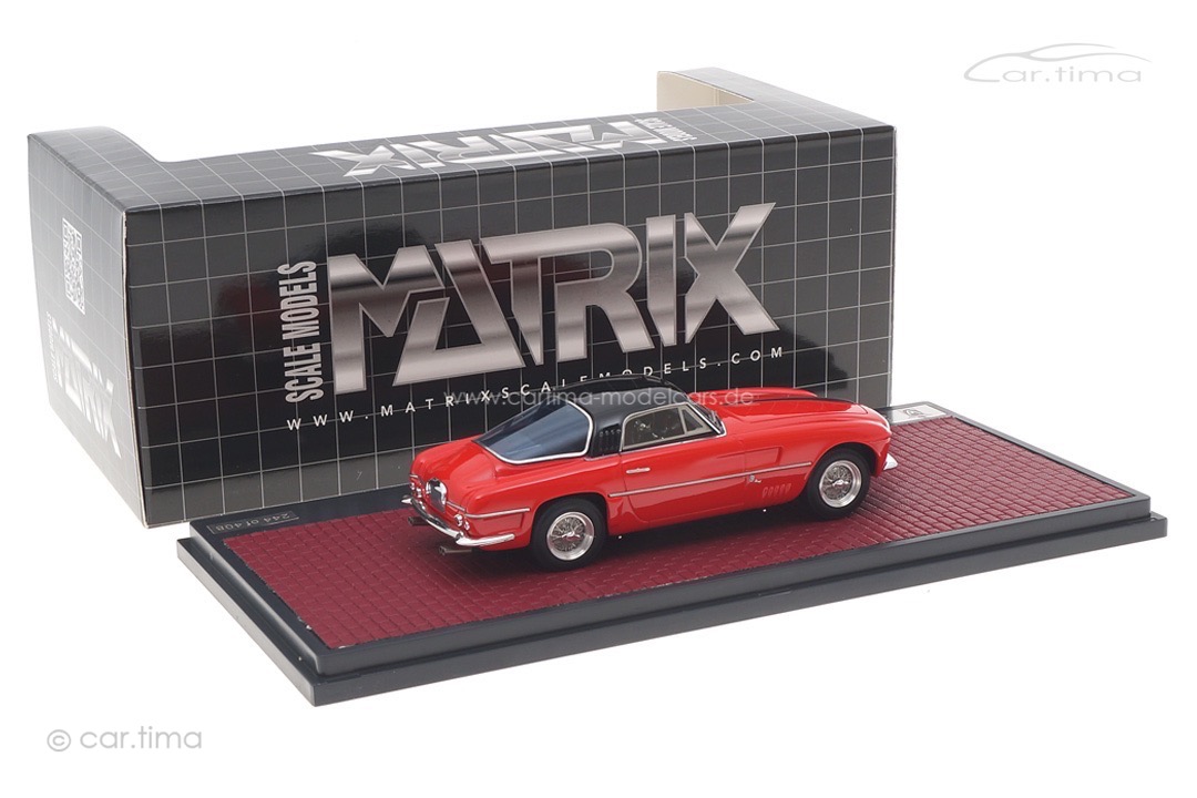 Ferrari 250 Europa Coupe Vignale 1954 rot/schwarz Matrix 1:43 MX40604-081 Ferrari 250 Europa Coupe Vignale 1954 rot/schwarz Matrix 1:43 MX40604-081