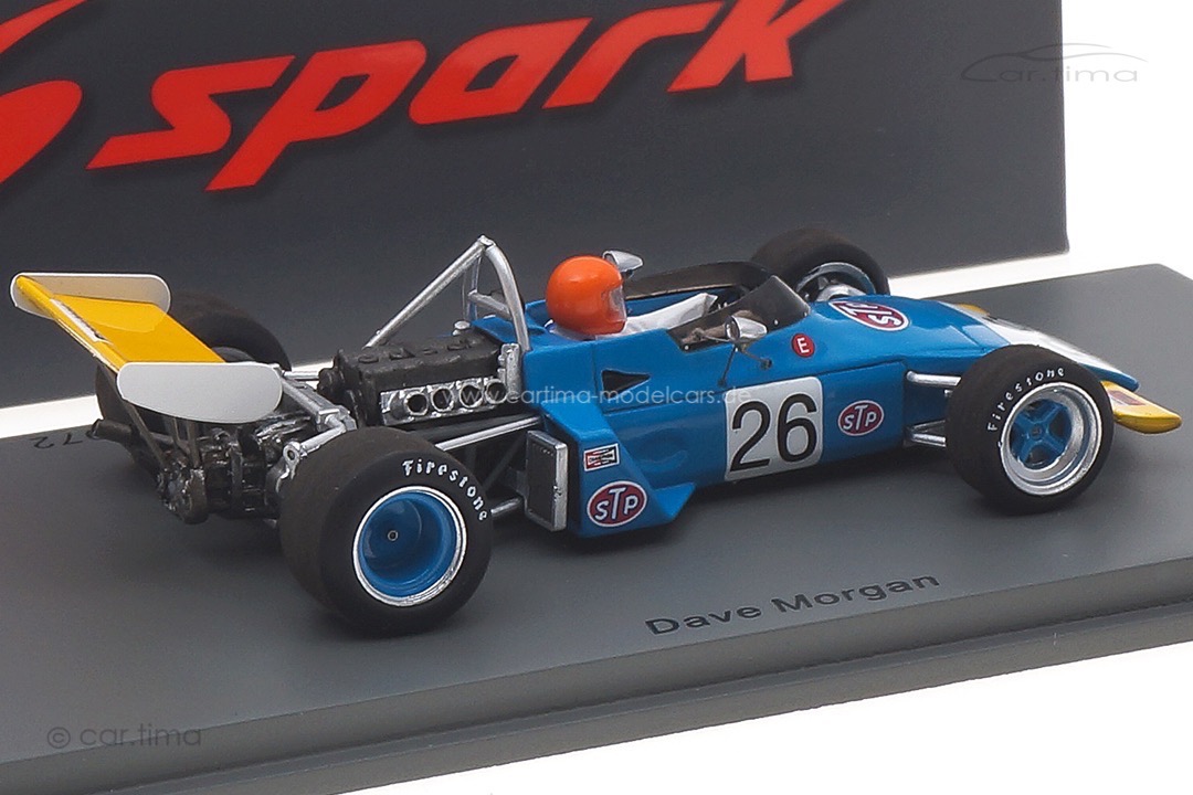 Brabham BT38 F2 Salzburgring 1972 Dave Morgan Spark 1:43 S7439 Brabham BT38 F2 Salzburgring 1972 Dave Morgan Spark 1:43 S7439