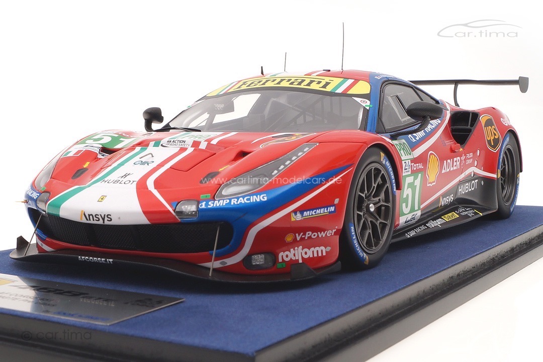 Ferrari 488 GTE Evo 24h Le Mans 2020 Calado/Pier Guidi/Serra LookSmart 1:18 LS18LM023 Ferrari 488 GTE Evo 24h Le Mans 2020 Calado/Pier Guidi/Serra LookSmart 1:18 LS18LM023