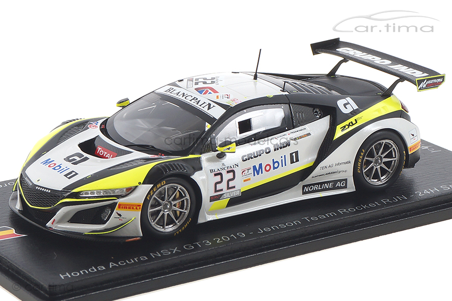 Honda NSX GT3 24h Spa 2019 Frommenwiler/McMurry/Sanchez Spark 1:43 SB269 Honda NSX GT3 24h Spa 2019 Frommenwiler/McMurry/Sanchez Spark 1:43 SB269