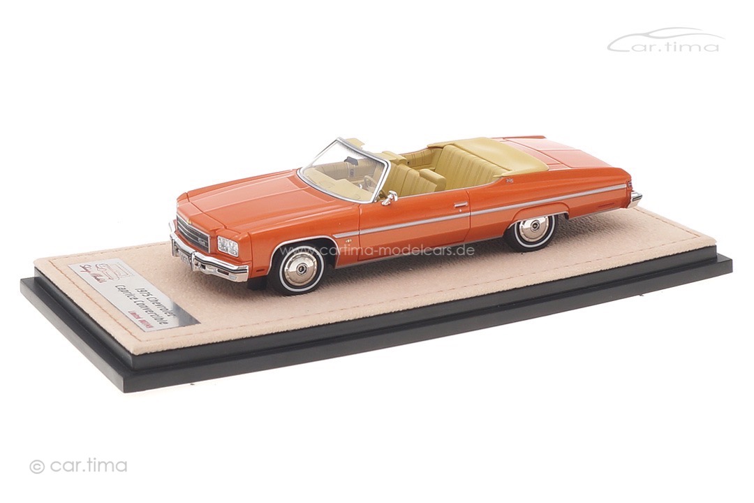 Chevrolet Caprice Convertible open 1975 orange met. Stamp Models 1:43 STM751003 Chevrolet Caprice Convertible open 1975 orange met. Stamp Models 1:43 STM751003