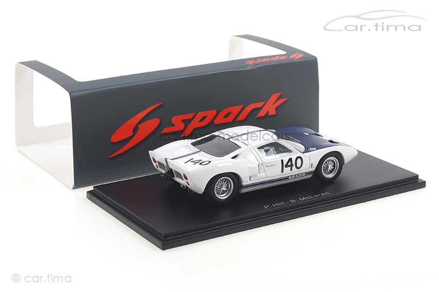 Ford GT 1000 km Nürburgring 1964 Hill/McLaren Spark 1:43 S7954 Ford GT 1000 km Nürburgring 1964 Hill/McLaren Spark 1:43 S7954