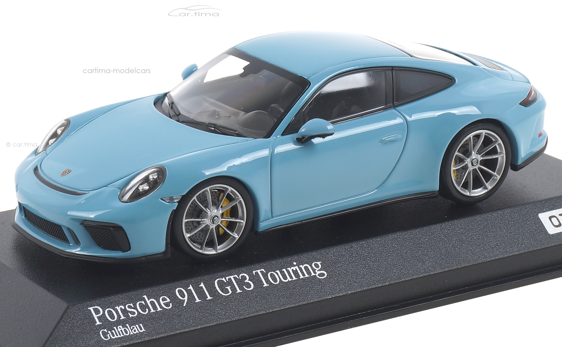 Porsche 911 (991 II) GT3 Touring Gulfblau Minichamps 1:43 413067429 Porsche 911 (991 II) GT3 Touring Gulfblau Minichamps 1:43 413067429