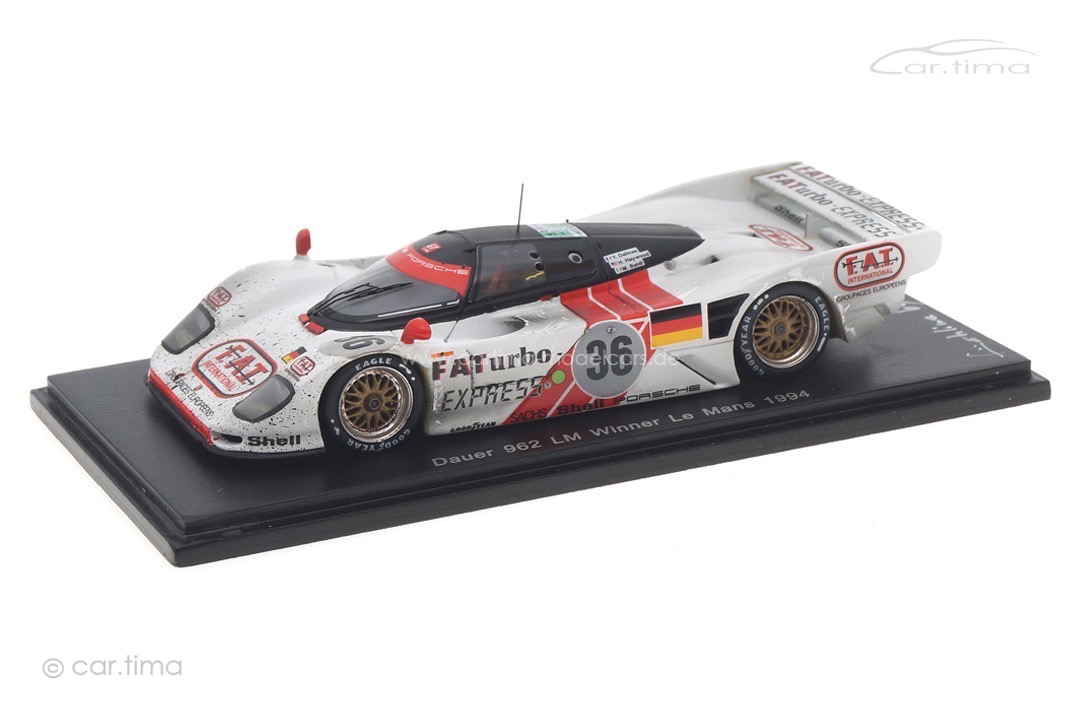 Dauer Porsche 962 Winner 24h Le Mans 1994 Baldi/Dalmas/Haywood car.tima FINISH LINE 1:43