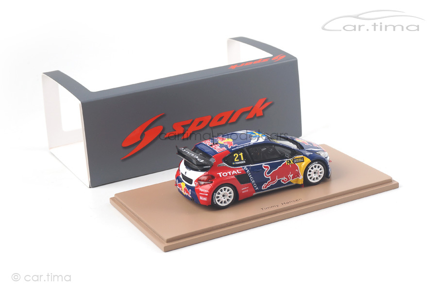Peugeot 208 Winner World RX Kanada 2016 Timmy Hansen Spark 1:43 S5194 Peugeot 208 Winner World RX Kanada 2016 Timmy Hansen Spark 1:43 S5194